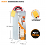 Аккумулятор GNB LiHV 9000MAH 6S2P 22.8V 70С/140C XT60U SoftCase
