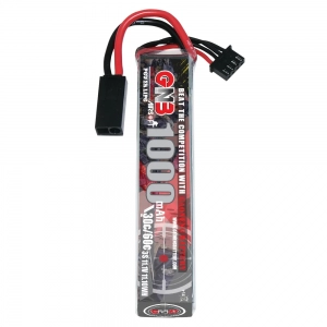 Аккумулятор GNB 1000MAH 3S1P 11.1V 30С/60C Mini Tamiya Soft Case (для страйкбола)