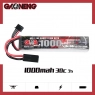 Аккумулятор GNB 1000MAH 3S1P 11.1V 30С/60C Mini Tamiya Soft Case (для страйкбола)