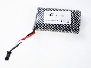Аккумулятор Li-Po 1200mAh, 7.4V JST для Huina 1592