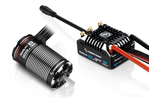 Бесколлекторная сенсорная система HobbyWing Xerun COMBO AXE R2 550 3300KV FOC­ для краулеров масштаба 1:10 HW-38020314