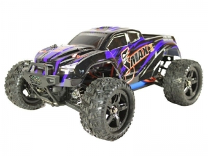 Радиоуправляемый монстр Remo Hobby SMAX Brushless V2.0 4WD 2.4G 1/16 RTR (синий)