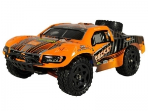 Радиоуправляемый шорт-корс Remo Hobby Rocket Brushless UPGRADE V2.0 4WD 2.4G 1/16 RTR (оранжевый)