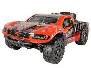 Радиоуправляемый шорт-корс Remo Hobby Rocket V2.0 4WD 2.4G 1/16 RTR (красный)