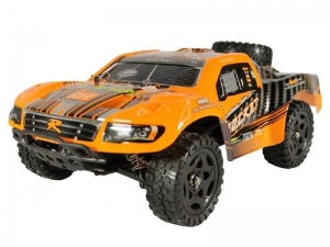 Радиоуправляемый шорт-корс Remo Hobby Rocket Brushless V2.0 4WD 2.4G 1/16 RTR (оранжевый)