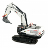 Радиоуправляемый экскаватор белый HUI NA TOYS масштаб 1:14 2.4G - HN1594