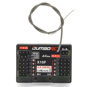 Приёмник DumboRC X10FG 10-ти канальный 2.4 Ghz