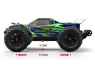 Радиоуправляемый монстр MJX Hyper Go 16108 4WD 2.4G LED 1/16 RTR (цвет зеленый)
