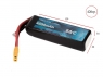 Аккумулятор LiPo B&C - 11.1v 6500мАч 90C (3S, Softcase, разъём TRX)