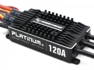 Бесколлекторный регулятор Hobbywing Platinum 120A-V4 (120A-150A, самолет, вертолет)