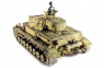 Радиоуправляемый танк Taigen 1:16 Dak PZ.Kpfw. IV Ausf. F-1 HC 2.4 Ghz (пневмо)