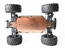 Радиоуправляемый монстр Remo Hobby 4WD 2.4G 1/14 RTR (цвет красный)