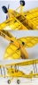 Радиоуправляемый самолет для сборки DW-Hobby Havilland DH.82 Tiger Moth 0.8м ARF (приемник S-FHSS) - SCG3905-442
