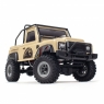 Радиоуправляемый краулер HobbyPlus CR24 Defender pickup 1/24 RTR (цвет песочный)