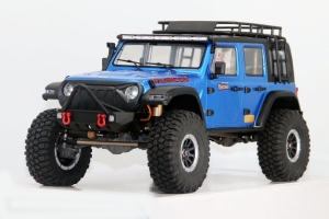 Радиоуправляемая модель для трофи Yikong 4102 1/10 crawler Rubikon RTR (цвет синий)